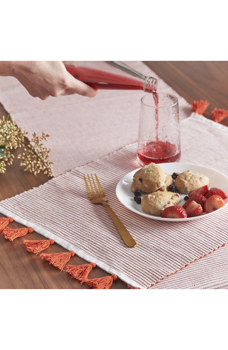 carol & frank Brett Canyon Table Runner, Alternate, color, Orange