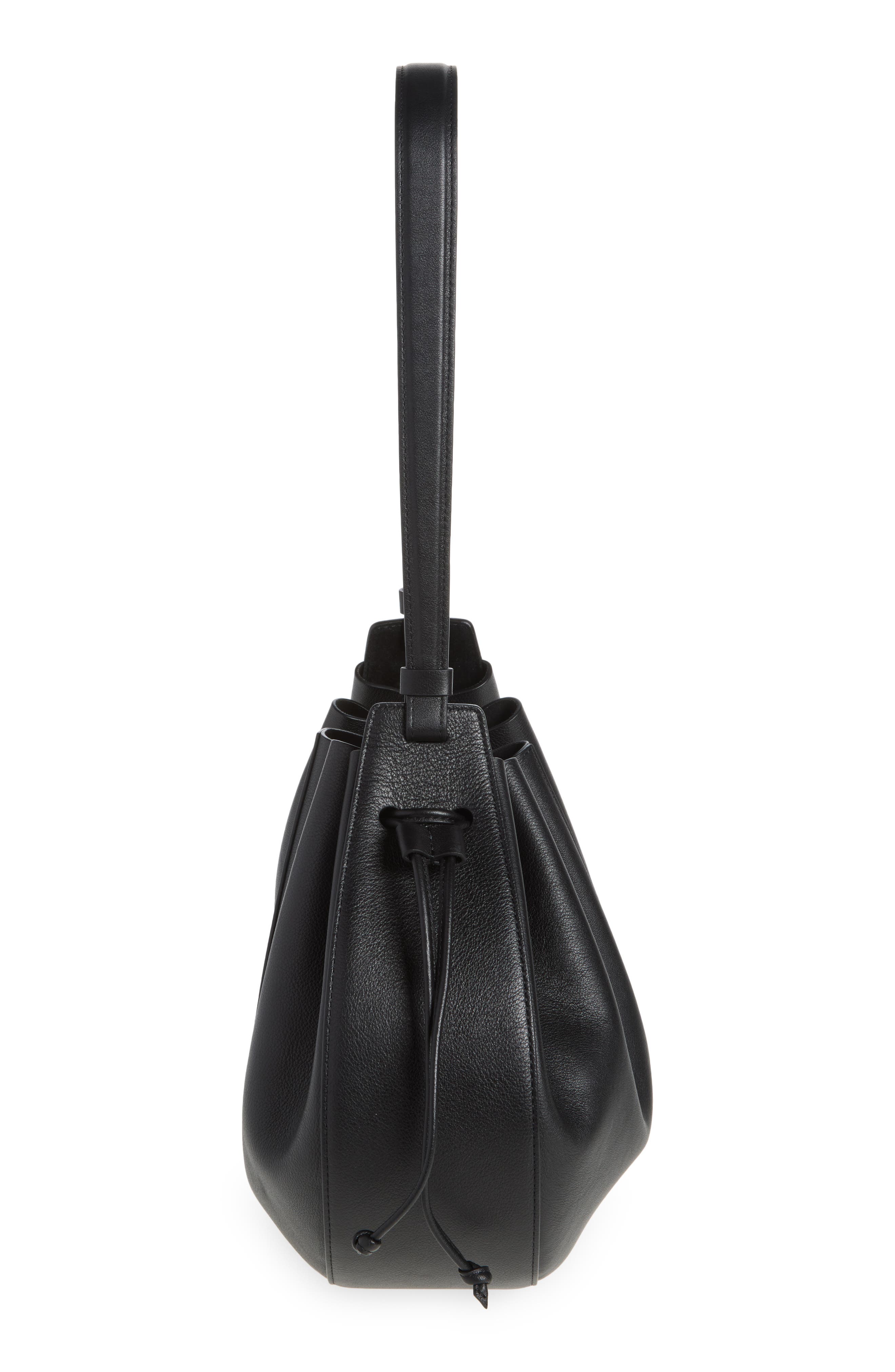 Mansur Gavriel Flores Leather Bucket Bag, Alternate, color, 