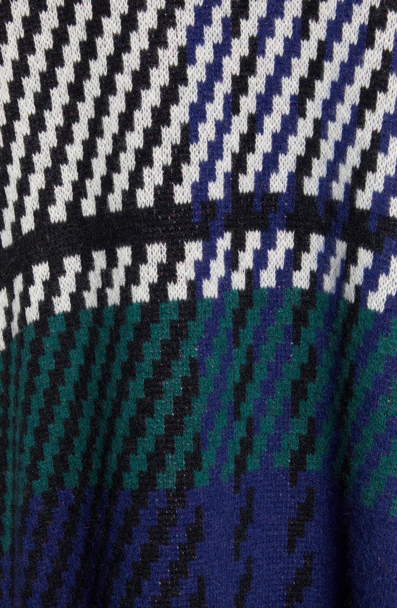 Halogen<sup>®</sup> Plaid Cashmere Ruana, Alternate, color,