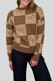 Blu Pepper Bow Sweater