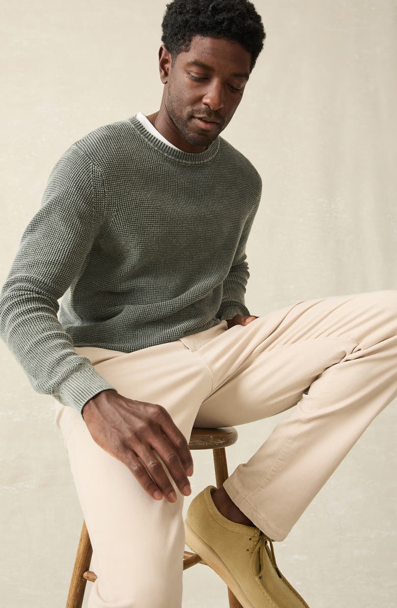 Sunwash Organic Cotton Crewneck Sweater