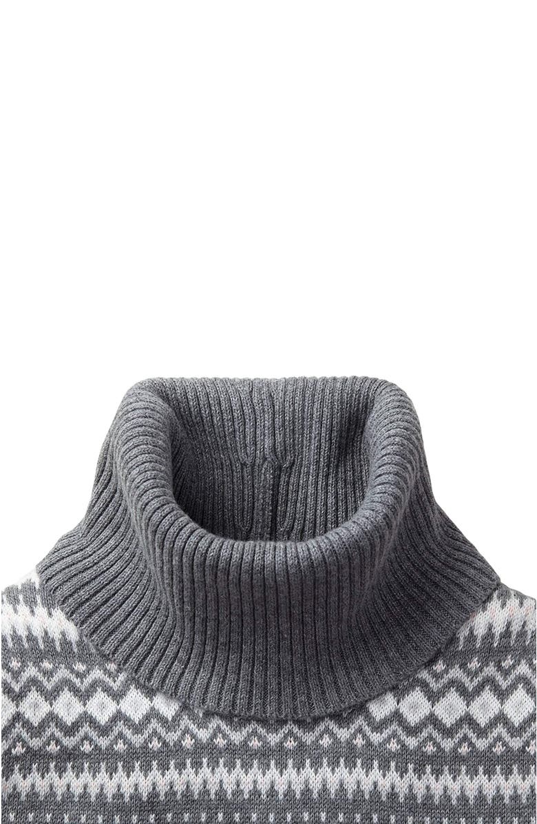 Hope & Henry Girls' Turtleneck Sweater Dress, Toddler, Alternate, color,