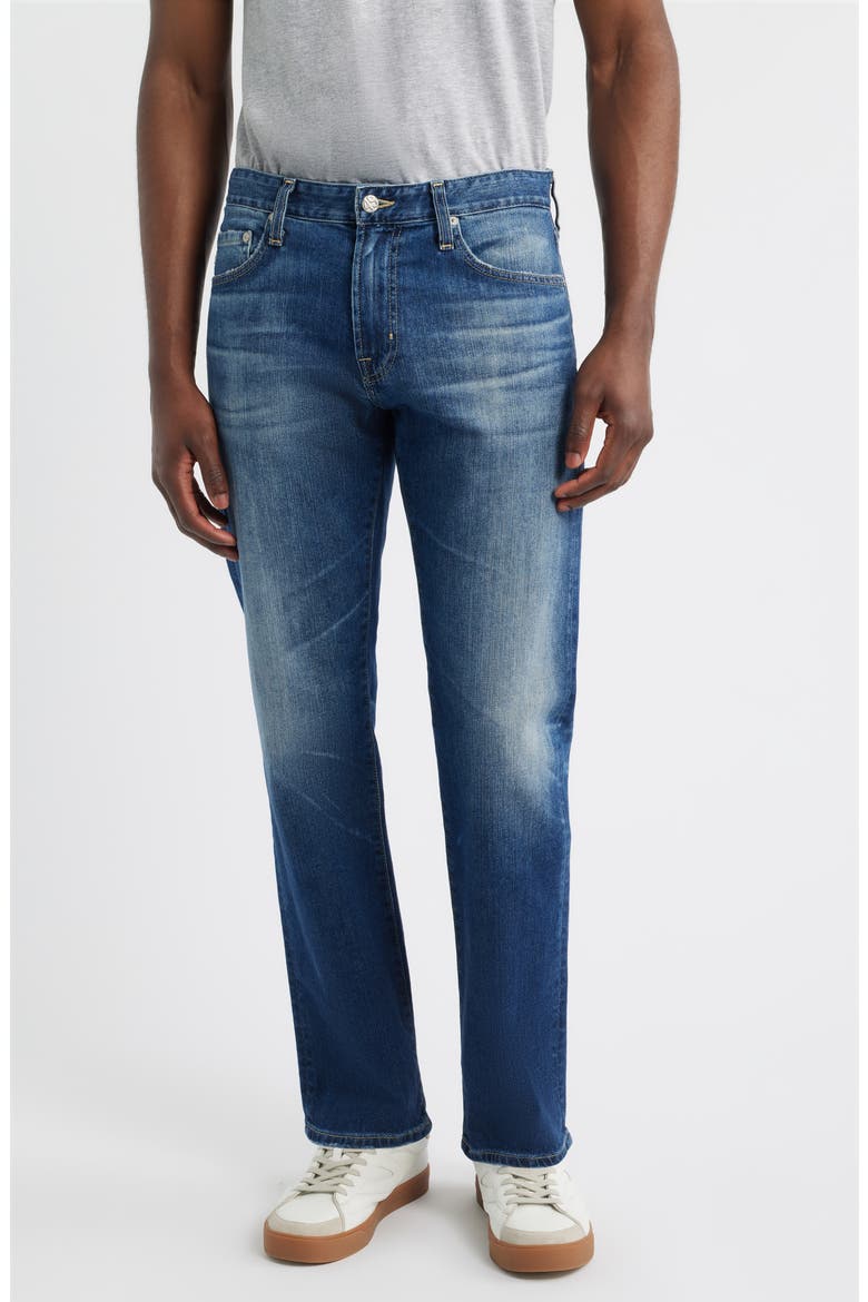 Protégé Straight Leg Jeans, Main, color, 8 YEARS YELLOWBANKS