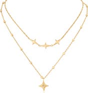 JARDIN Celestial Layered Pendant Necklace
