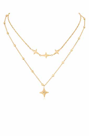 Celestial Layered Pendant Necklace