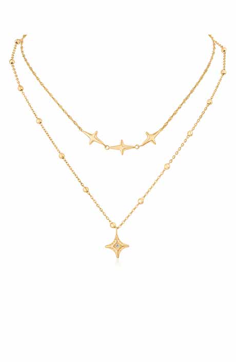 Celestial Layered Pendant Necklace