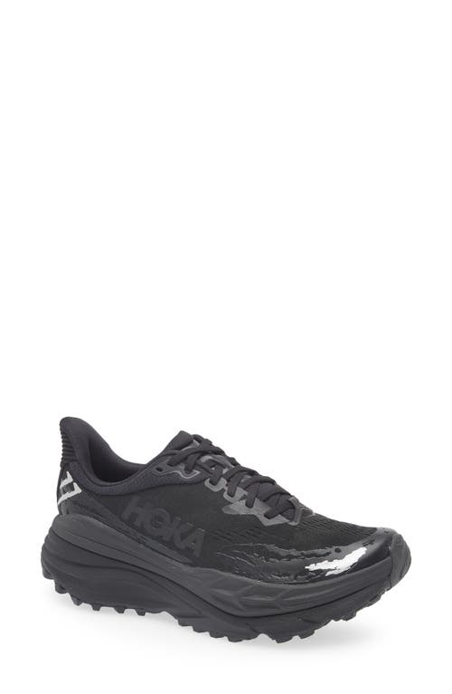 Hoka Stinson Atr 7 Running Shoe In Black