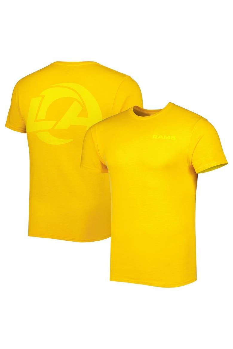 Men's '47 Gold Los Angeles Rams Fast Track Tonal Highlight T-Shirt, Main, color, Gold