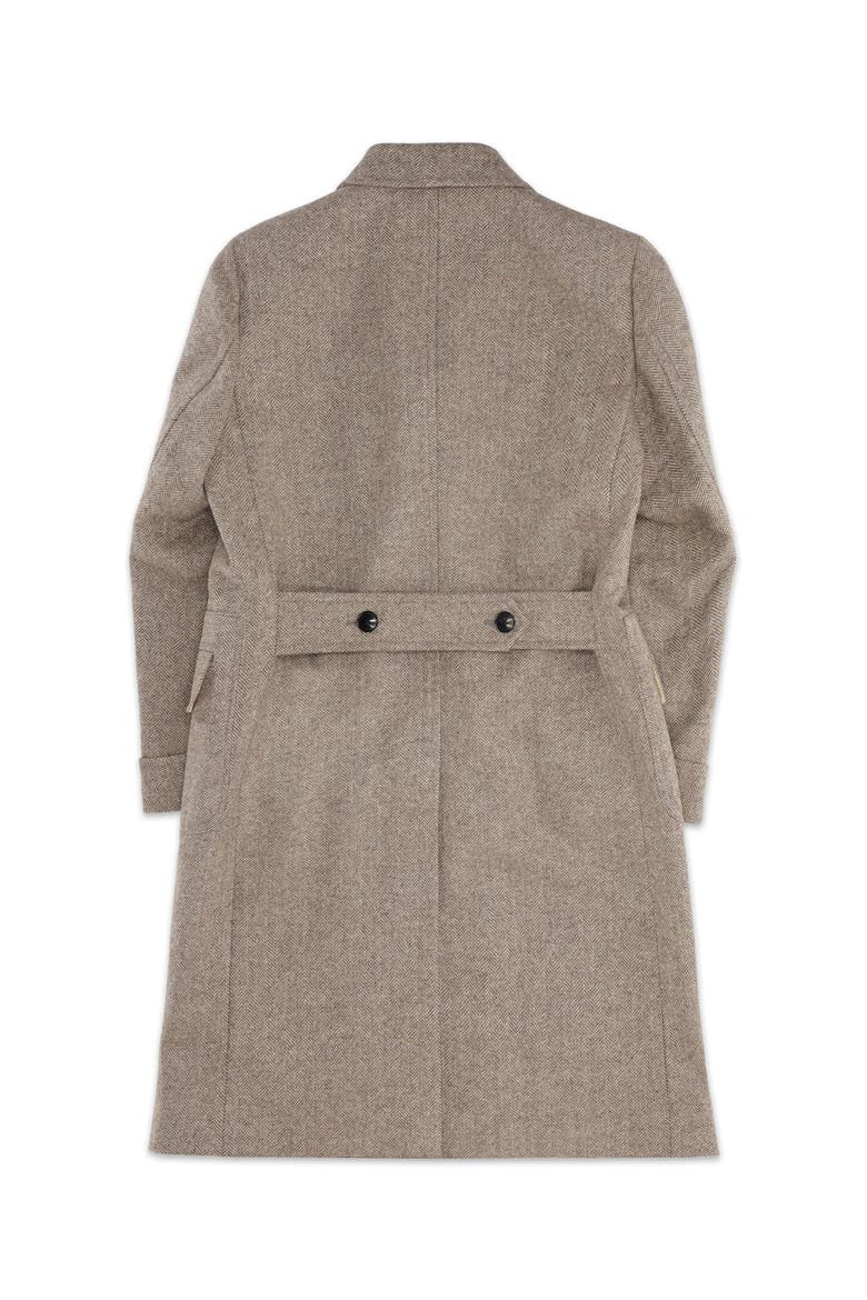 Double Breasted Bogart Coat, Alternate, color, Beige