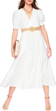 Boden Anna Cotton Gauze Midi Dress