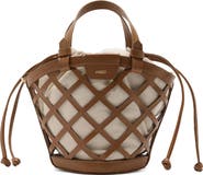 Arezzo Small Petra Leather Bucket Bag