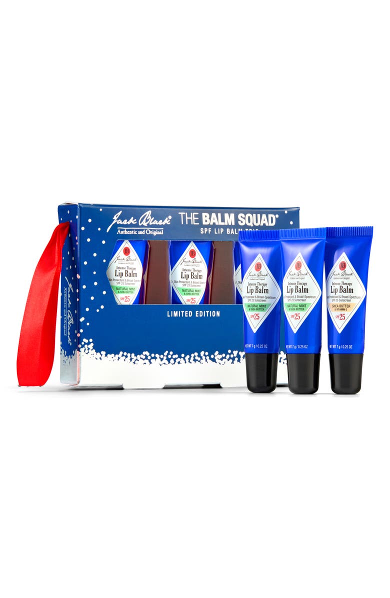 Jack Black The Balm Squad Lip Balm Set (Limited Edition) $30 Value, Main, color,