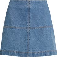A.REN Adelin Denim Skirt