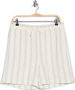DENIM AND FLOWER Textured Drawstring Shorts