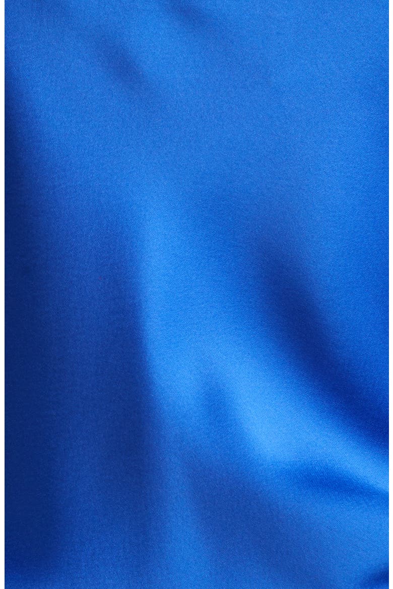 Monroe Liquid Satin Camisole Top, Alternate, color, COBALT