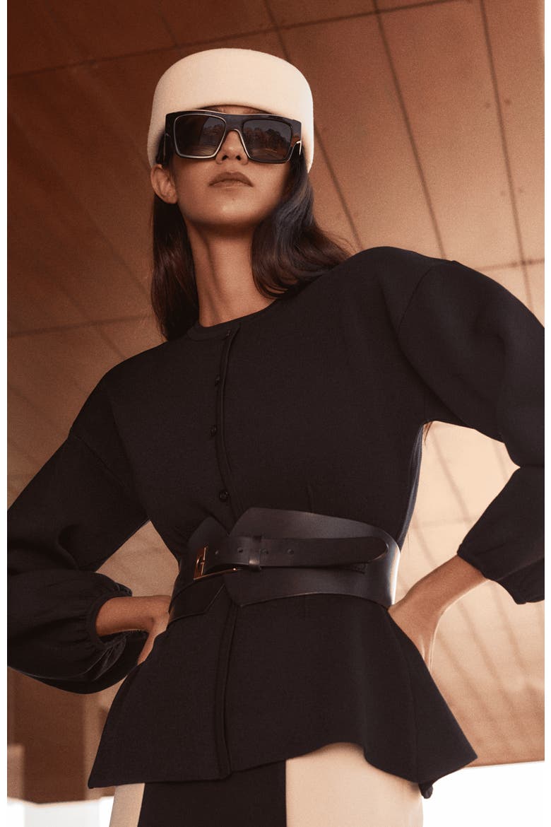 Concha Jacket, Alternate, color, Black