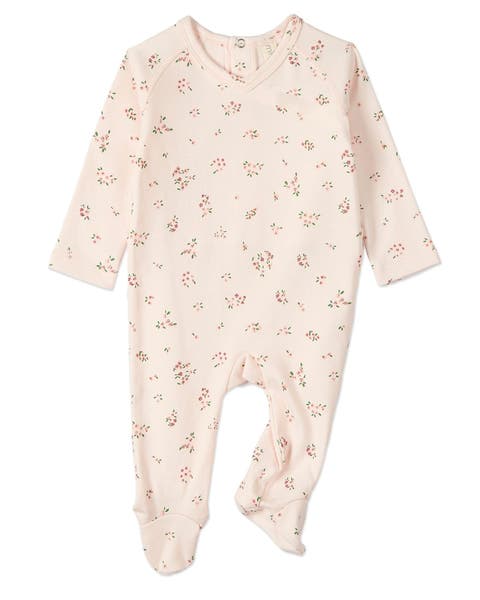Baby Girls 100% Cotton Footie (Baby)
