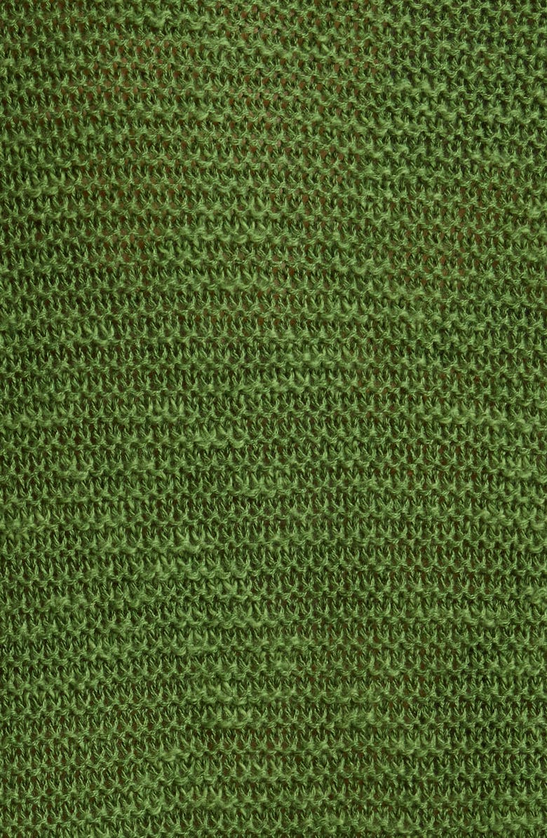 Eileen Fisher Organic Linen & Organic Cotton Crewneck Sweater, Alternate, color, Field