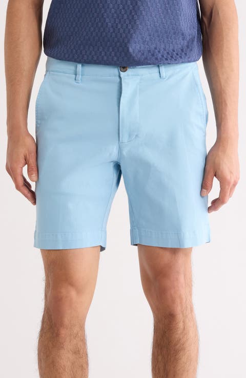 Garment Dyed Flat Front Shorts