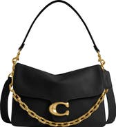 ★Coach★ Chain tabby shoulder bag 30 CCK50 B4WBR Coach Chain Tabby Shoulder Bag 30, B4/Black: Handbags