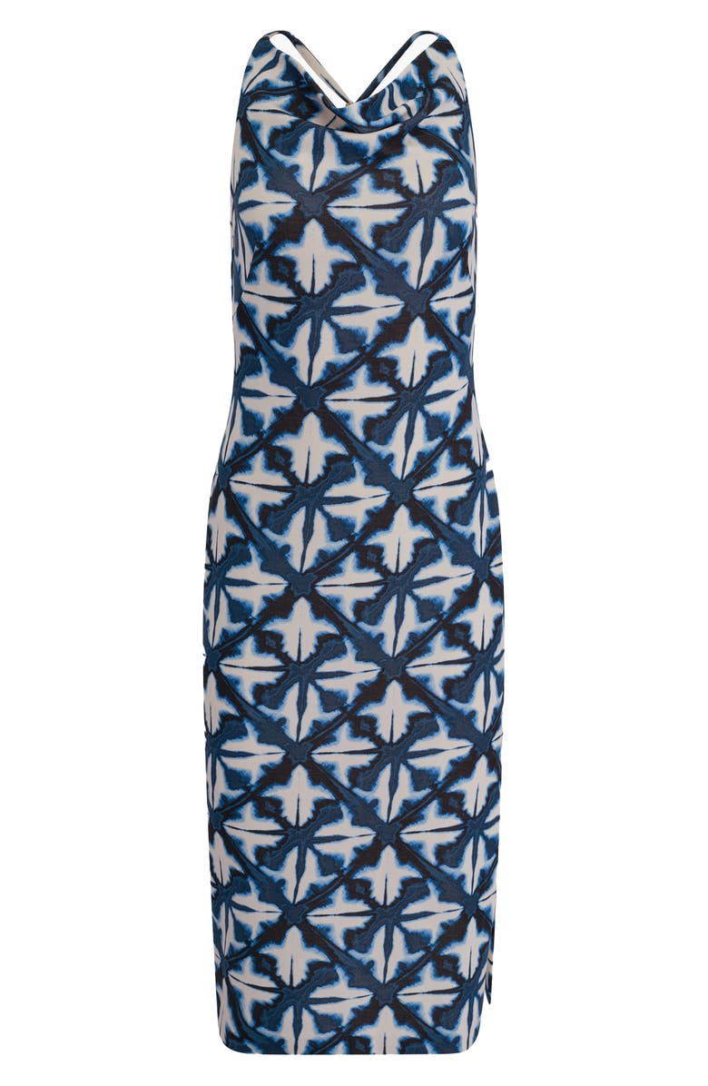 Donna Karan New York Print Midh Sheath Dress, Alternate, color, 