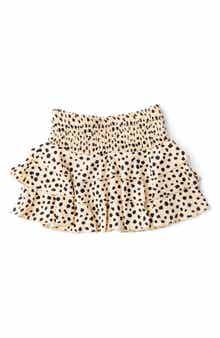 Shade Critters Kids' Dalmatian Smocked UPF 50+ Cover-Up Skirt