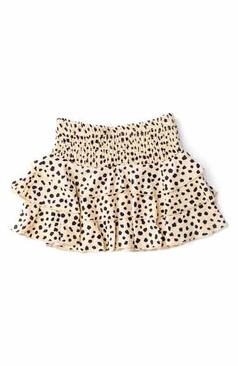 Shade Critters Kids' Dalmatian Smocked UPF 50+ Cover-Up Skirt