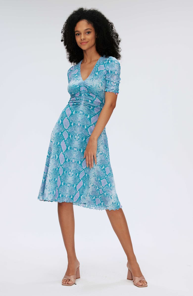 Diane von Furstenberg Koren Reversible Dress, Alternate, color, 