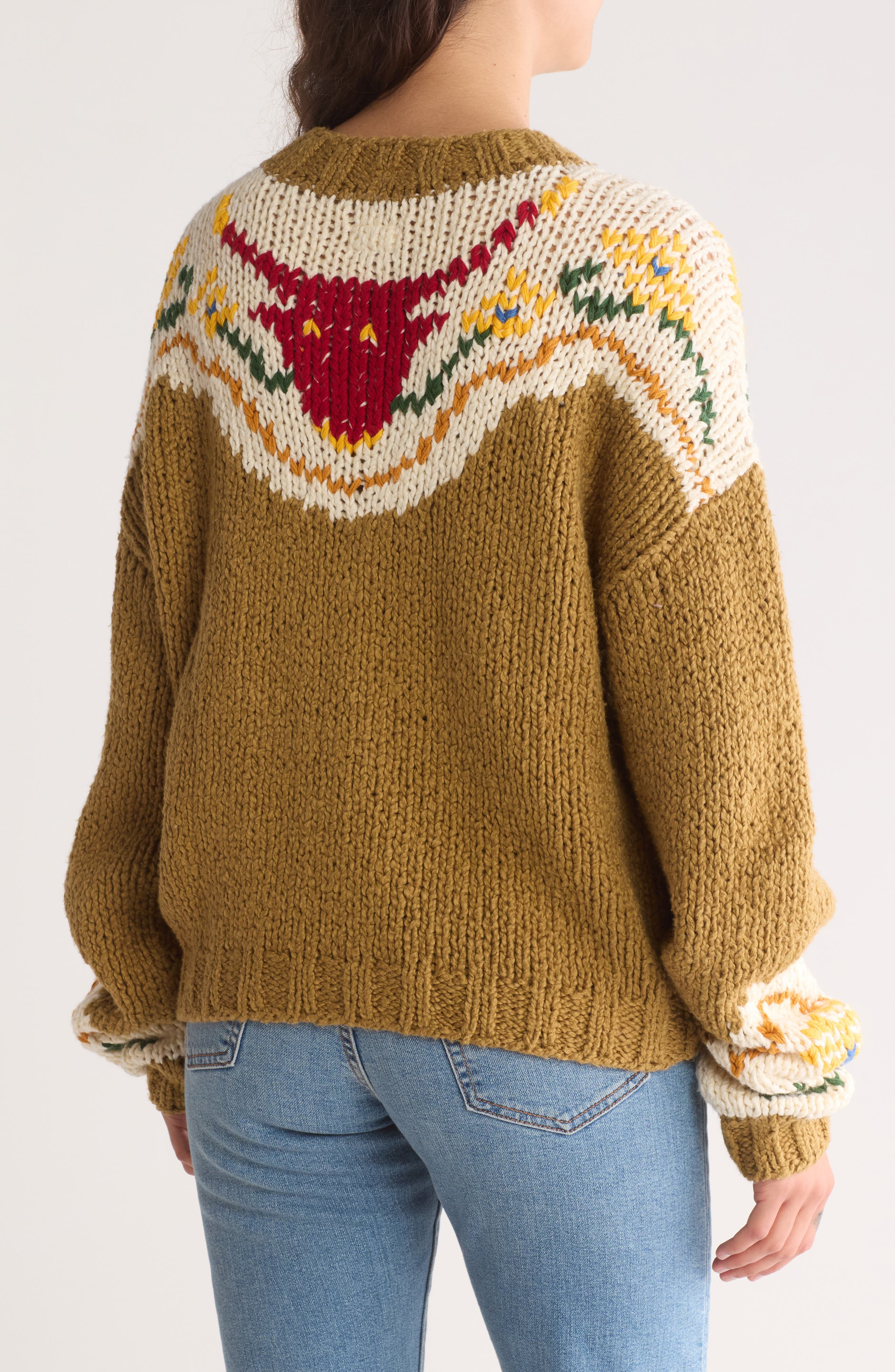 The Henley Crochet Sweater - image 2