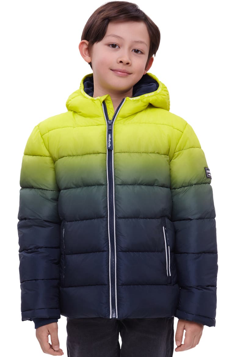 Kids' Heavyweight Fleece Lined Puffer Jacket, Main, color, Luminous
