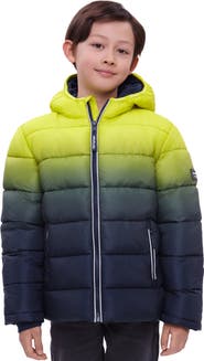 Rokka&Rolla Kids' Heavyweight Fleece Lined Puffer Jacket