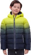 Rokka&Rolla Kids' Heavyweight Fleece Lined Puffer Jacket