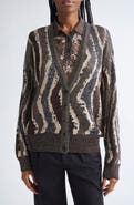 Missoni Stripe Metallic Cardigan