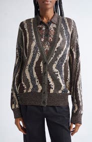 Missoni Stripe Metallic Cardigan