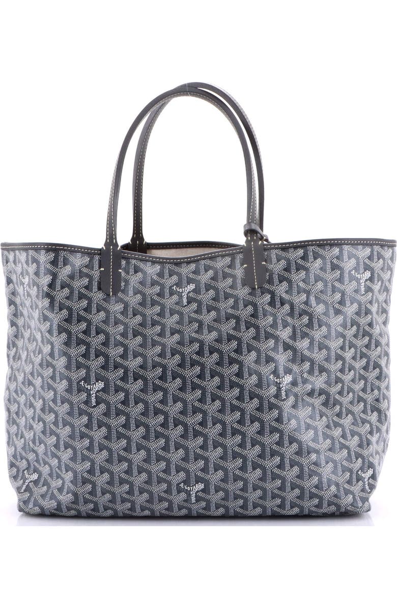 Pre-Owned Goyard Saint Louis Tote Coated Canvas PM, Alternate, color, Gray