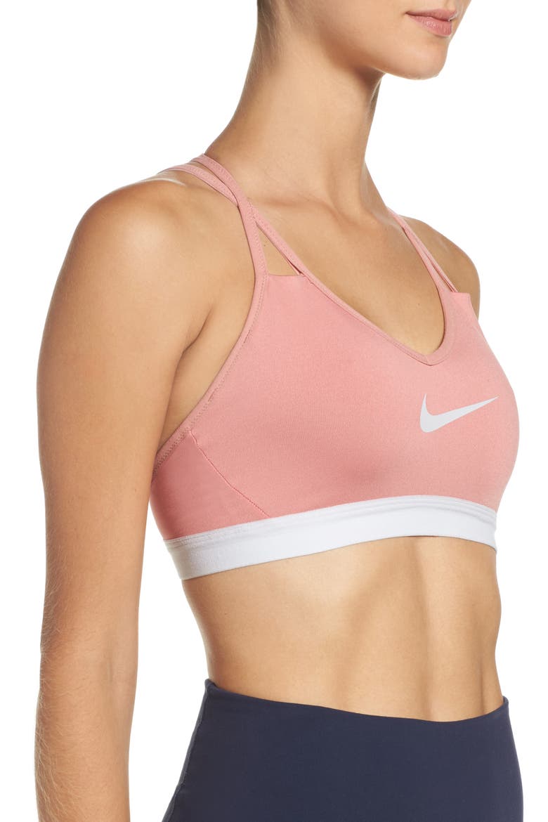 Pro Indy Cooling Sports Bra, Alternate, color, RED STARDUST/ PLATINUM