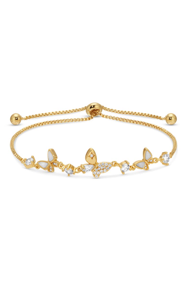 Fiorella Set of 2 Bolo Bracelets, Alternate, color, GOLD