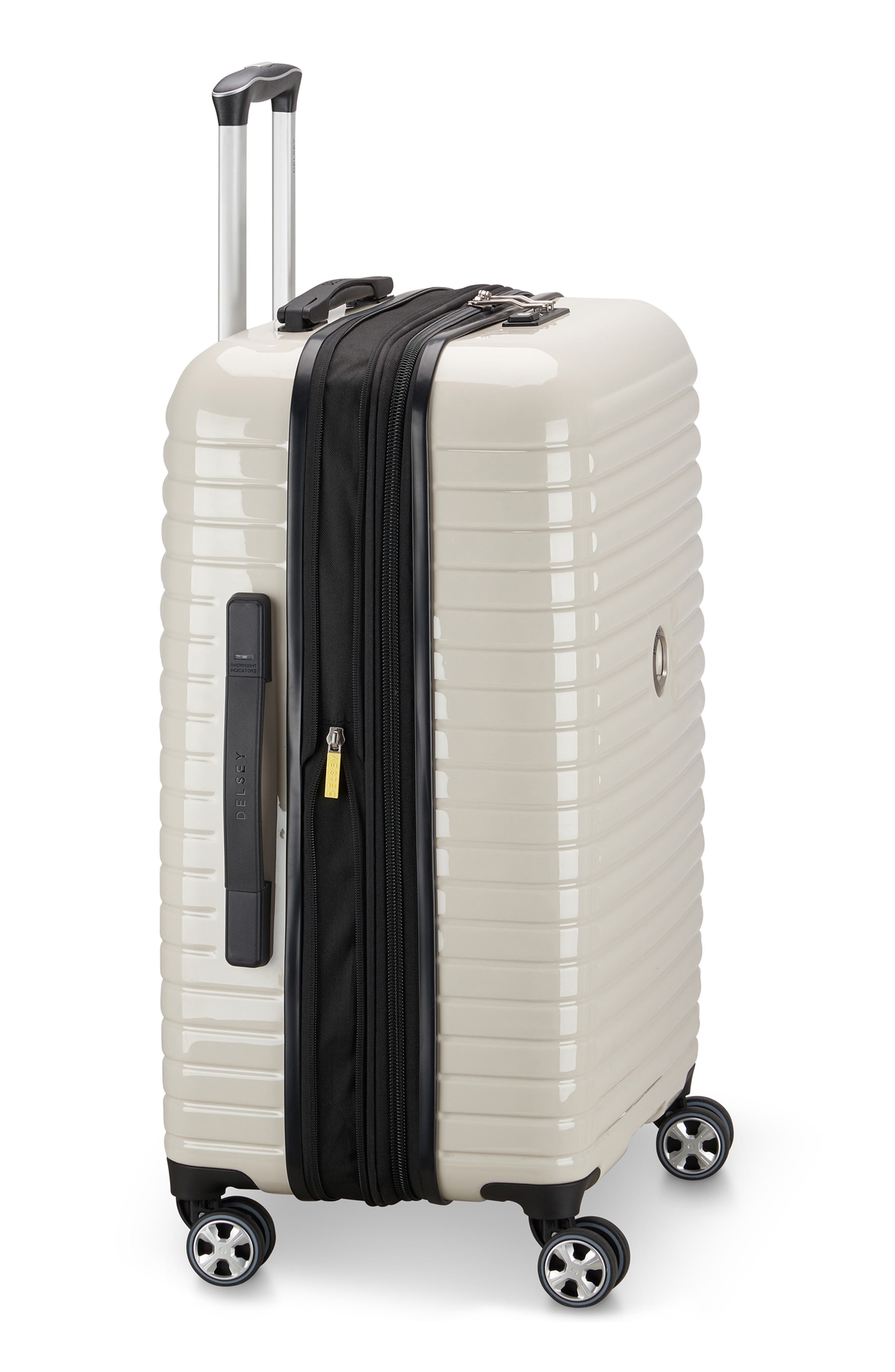 DELSEY Cruise 3.0 24-Inch Hardside Spinner Luggage, Alternate, color, Latte