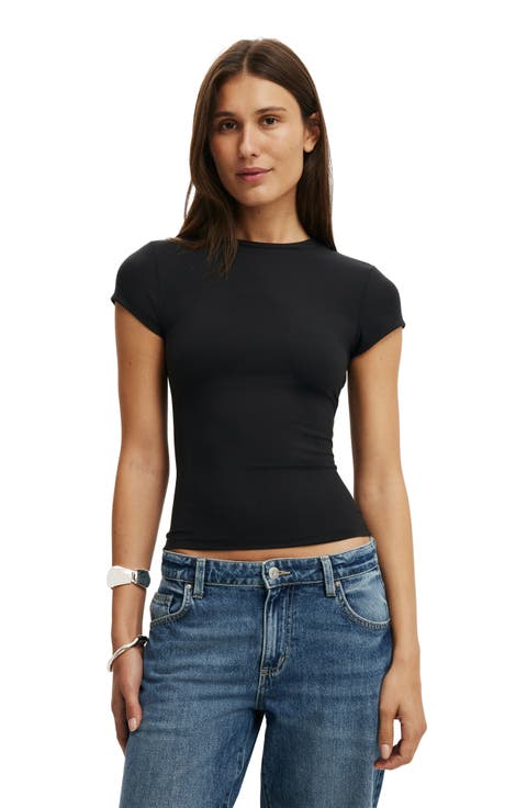 Women's Hold Me Short Sleeve Crew Neck