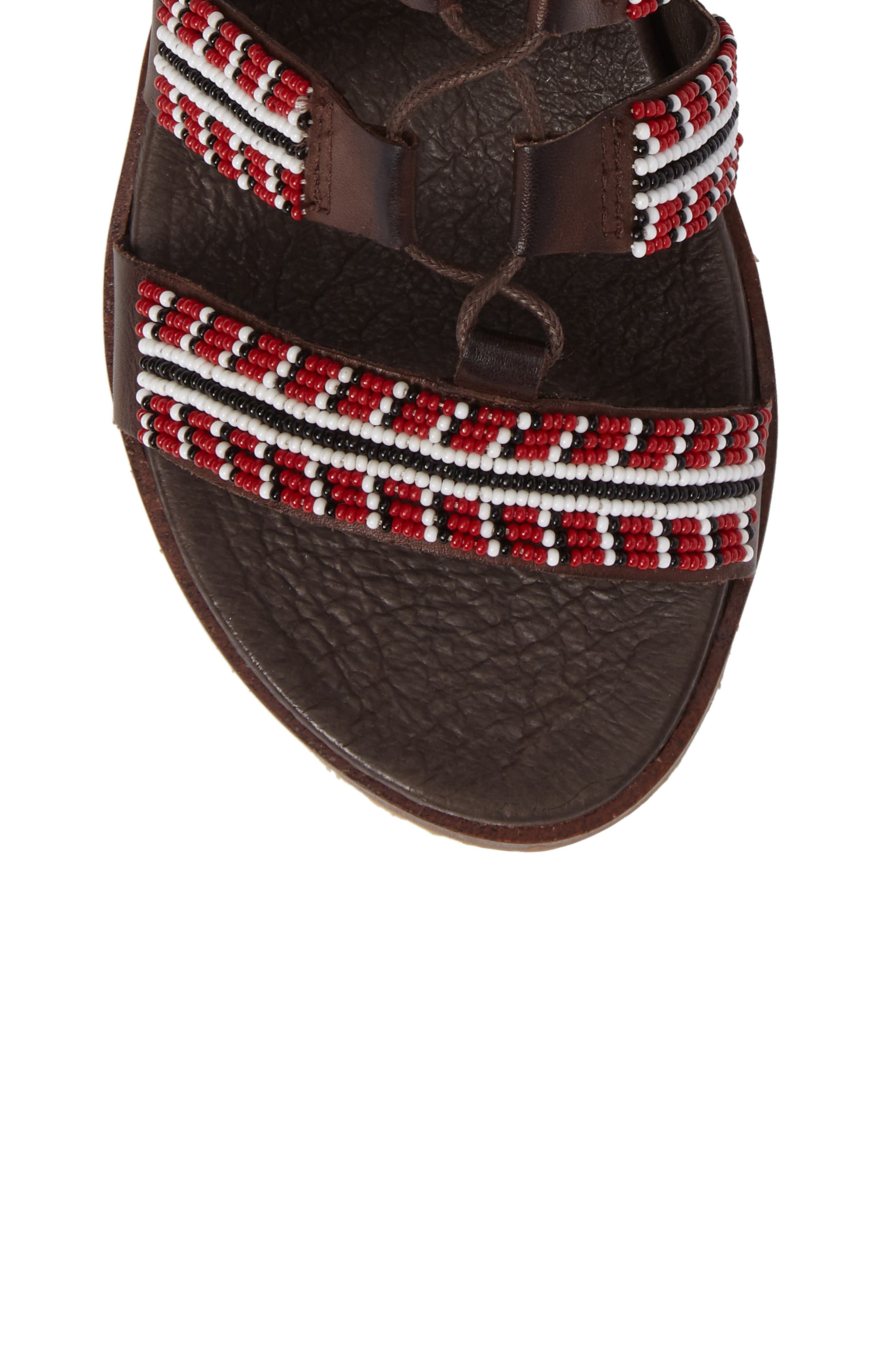 PIKOLINOS Antillas Beaded Ghillie Sandal, Alternate, color, 