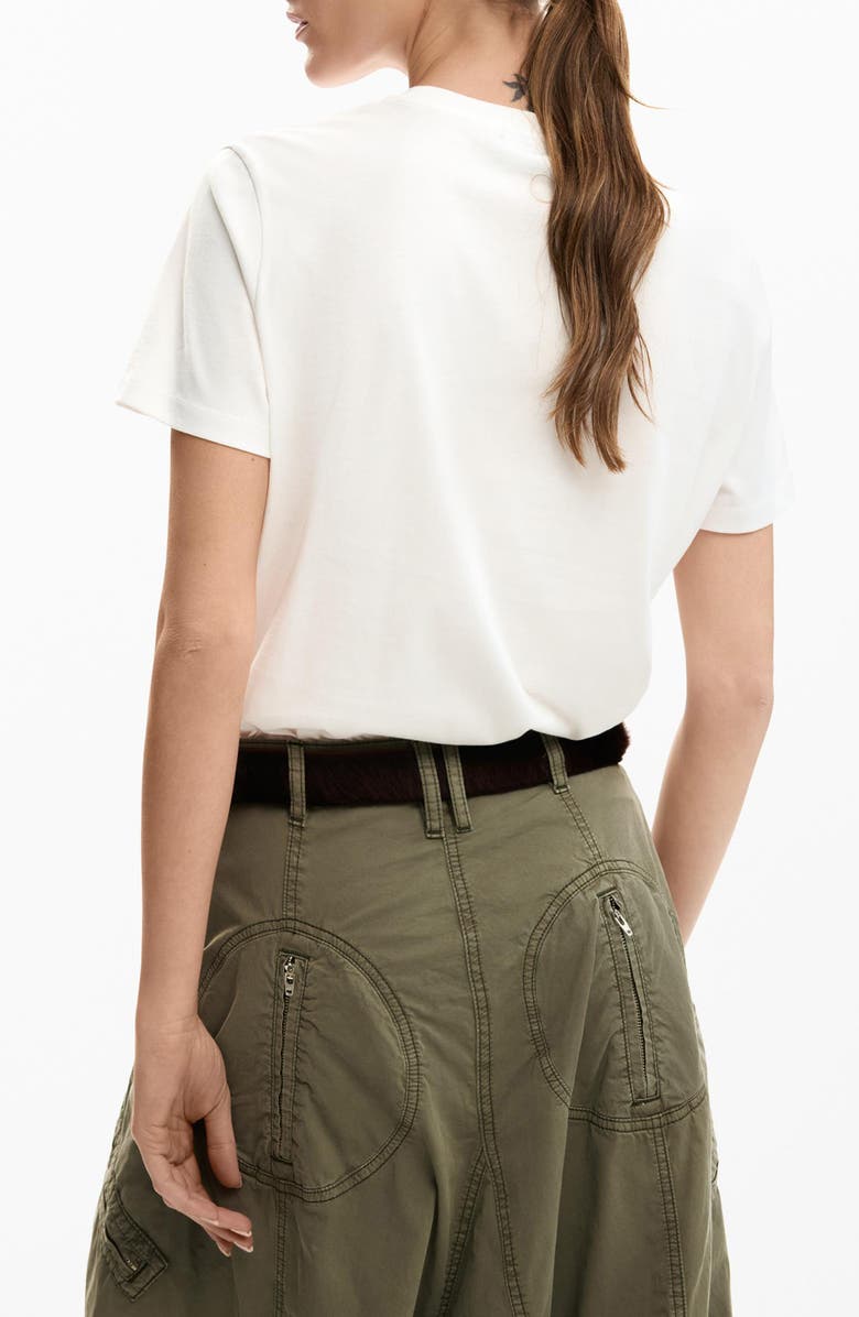 Desigual Vase Graphic T-Shirt, Alternate, color,