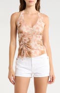 Madden Girl Ruched Halter Top