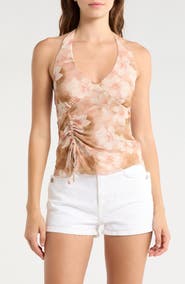 Madden Girl Ruched Halter Top