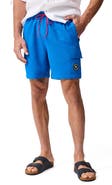 Rodd & Gunn Winterton River Seersucker Swim Trunks