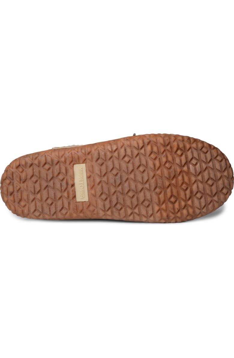 Minnetonka Torrey Faux Fur Lined Slipper Bootie, Alternate, color,