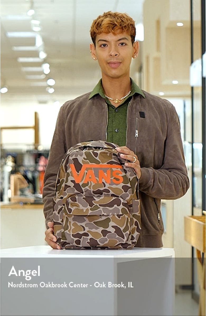 Kids' Old Skool Camo Backpack, sales video thumbnail