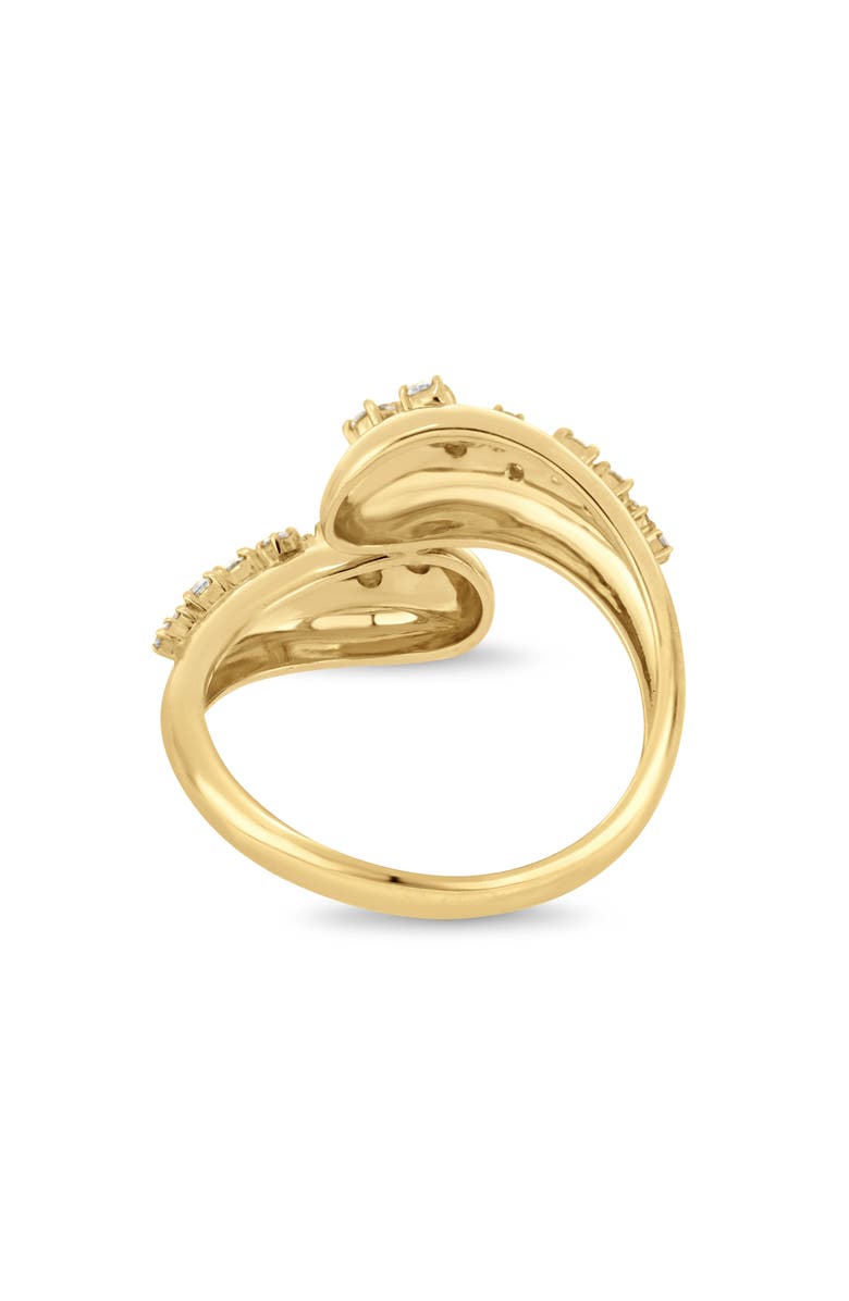 Bony Levy 18K Gold Mika Diamond Crossover Ring, Alternate, color,