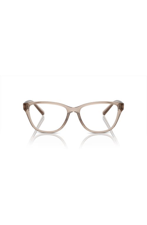 Armani Exchange 54mm Cat Eye Optical Glasses In Neutral