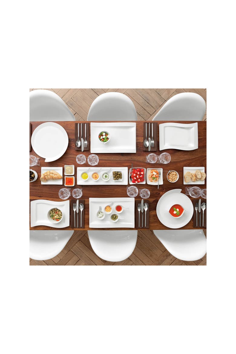 NewWave Antipasti Plate, Alternate, color, white