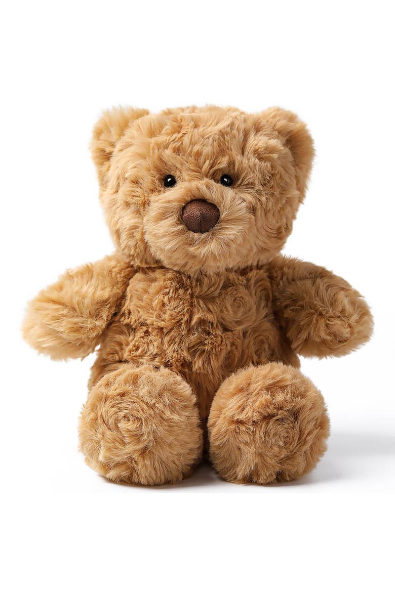 7 Inch Betty Bear Weighted Stuffed Animal, Main, color, Brown